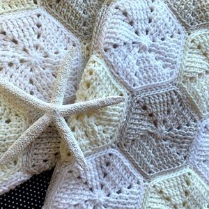Handcrafted Hexagon Baby Blanket